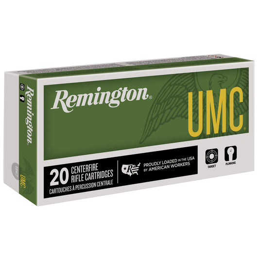 Remington UMC 450 Bushmaster 260 Grain Full Metal Jacket Rifle Ammunition - 20 Rounds Per Box