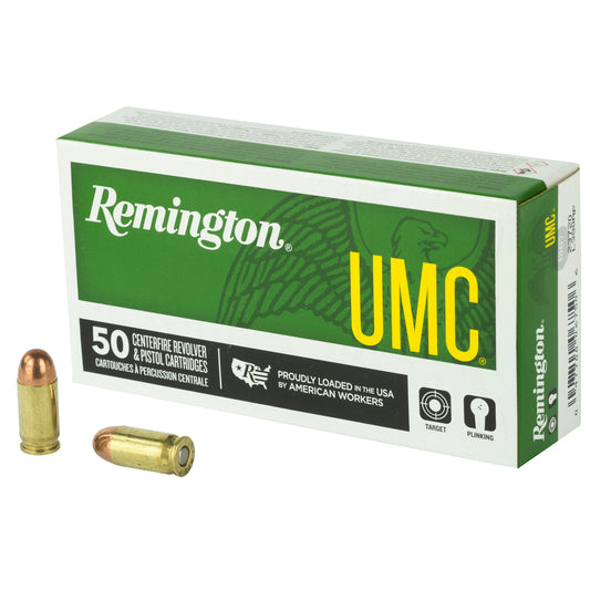 Remington UMC 380 ACP 95-Grain Full Metal Jacket Ammunition - Box of 50 Rounds
