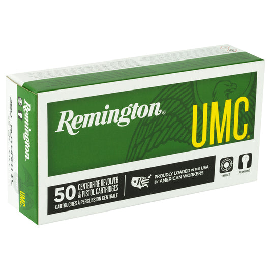 Remington UMC 380 ACP 95-Grain Full Metal Jacket Ammunition - Box of 50 Rounds