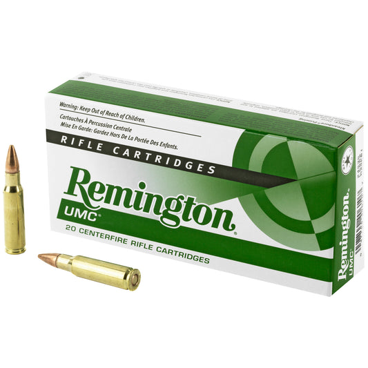Remington UMC 6.8 SPC 115 Grain Full Metal Jacket Rifle Ammunition - 20 Rounds per Box