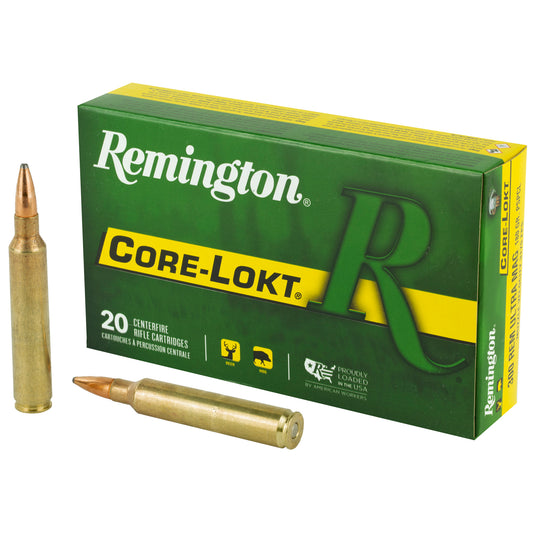 Remington Core-Lokt PSP 180-Grain .300 Remington Ultra Magnum Pointed Soft Point Ammo (20 Rounds)
