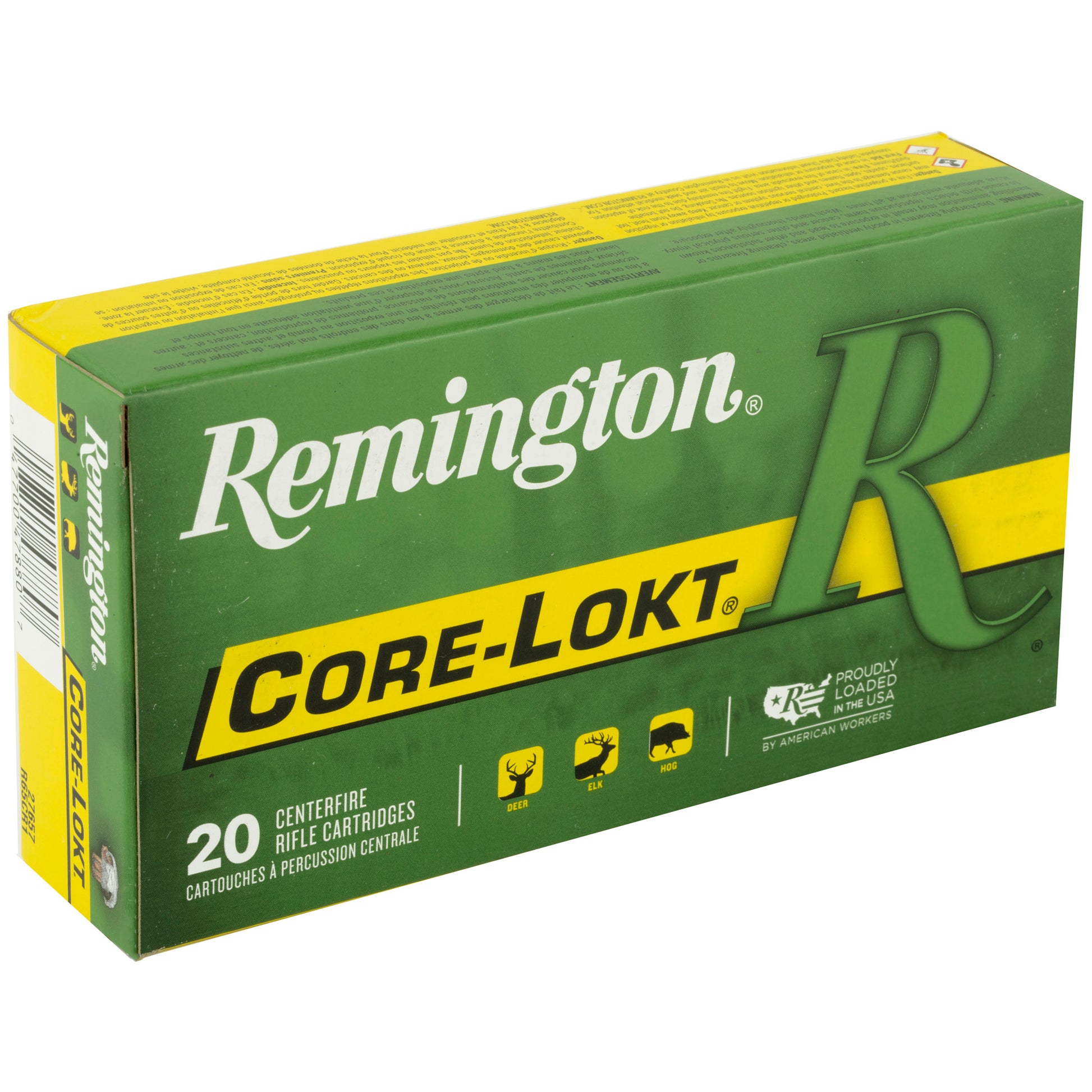 Remington Core-Lokt 6.5 Creedmoor 140 Grain Pointed Soft Point Ammunition * Reliable Big Game Hunting Load
