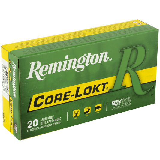 Remington Core-Lokt 6.5 Creedmoor 140 Grain Pointed Soft Point Ammunition * Reliable Big Game Hunting Load