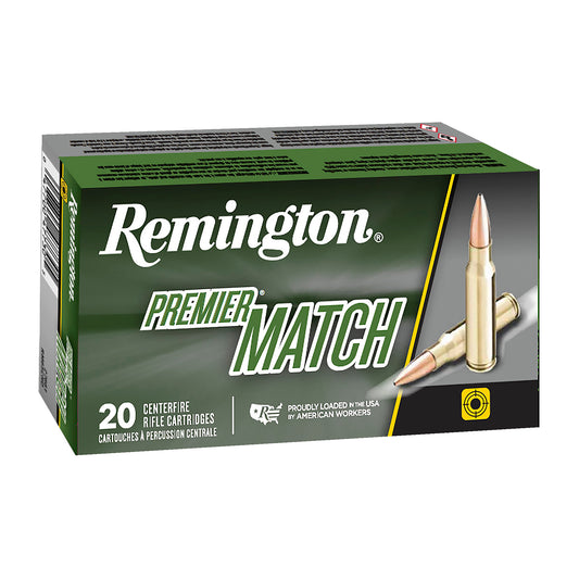 Remington Premier Match 6.5 PRC 140 Grain Open Tip Match Ammunition * Precision Shooting Performance