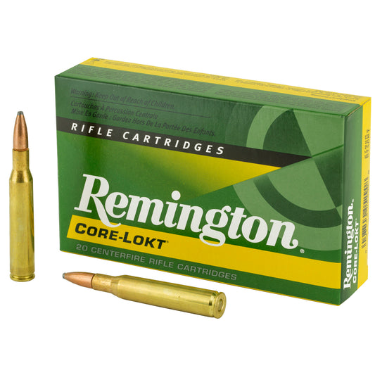 Remington Core-Lokt 270 Winchester 130 Grain Pointed Soft Point Ammunition - Reliable Big Game Hunting Load