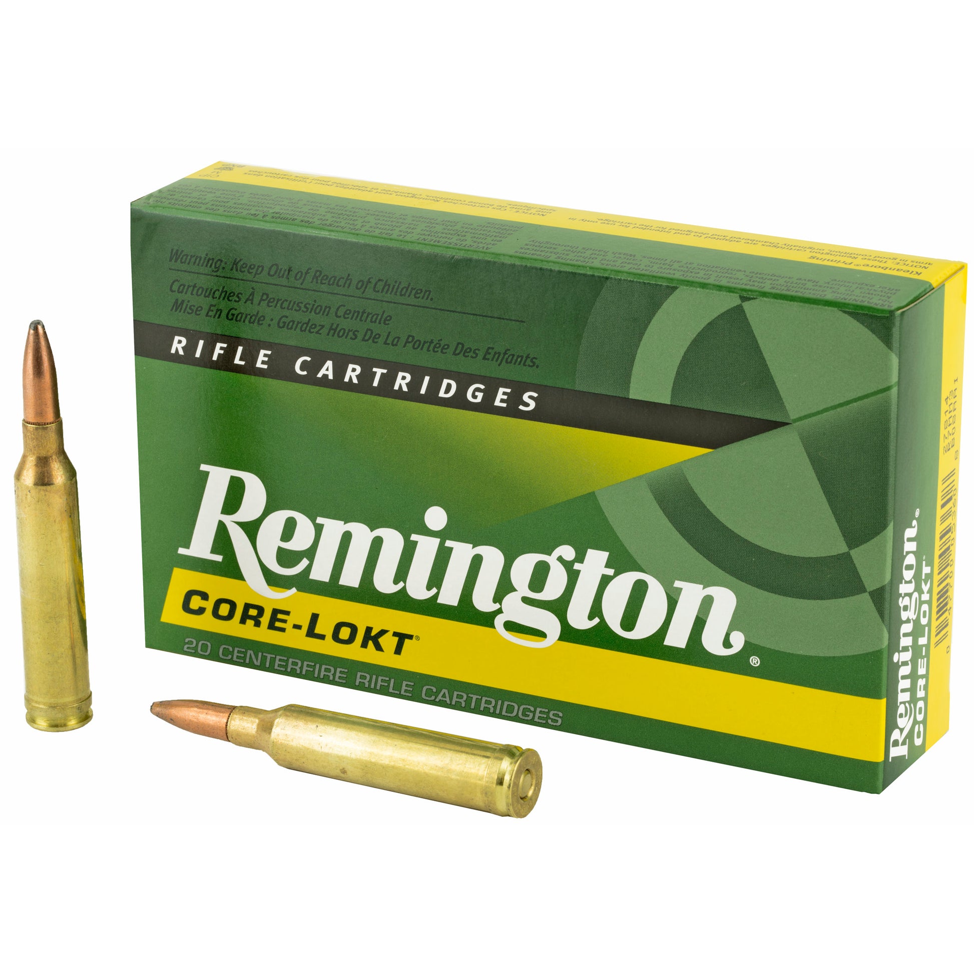 Remington Core-Lokt 7mm Remington 175 Grain Pointed Soft Point Ammunition * Reliable Big Game Hunting Load