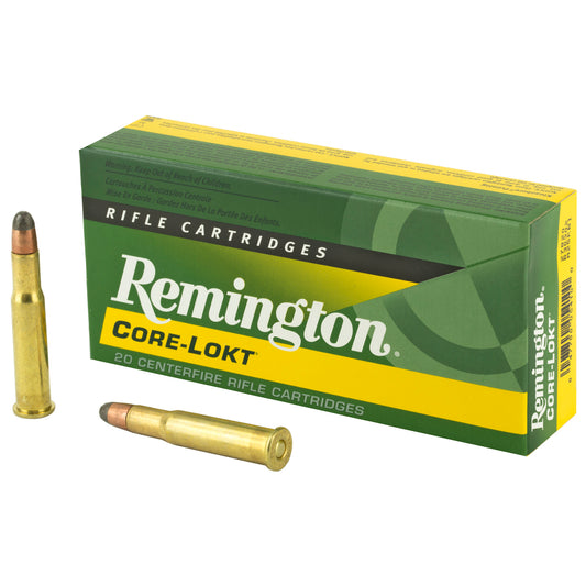 Remington Core-Lokt 30-30 Winchester 170 Grain Soft Point Ammo - Reliable Big Game Hunting Cartridge