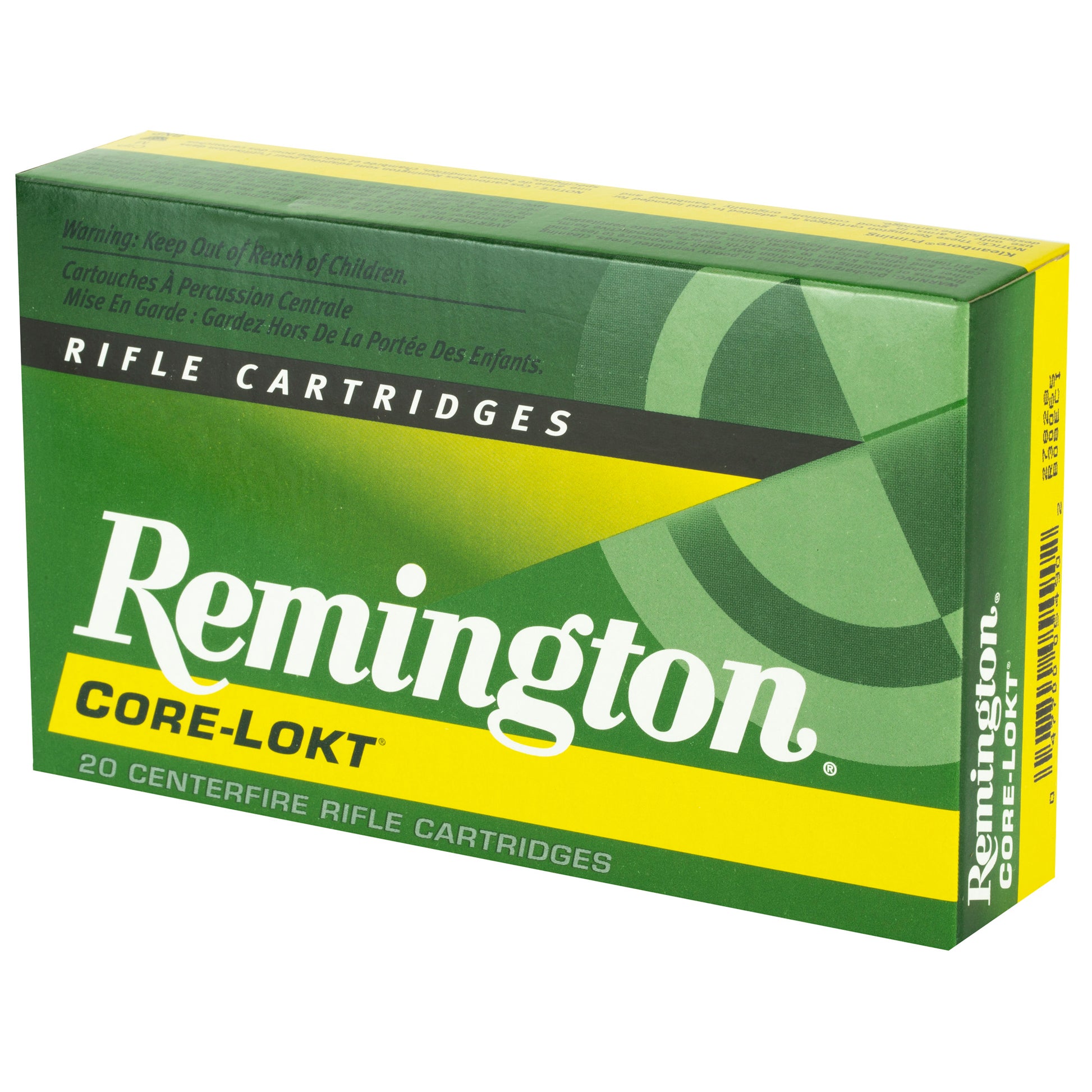 Remington Core-Lokt 30-06 Springfield 180-Grain Pointed Soft Point Ammunition * Reliable Big Game Hunting Cartridge