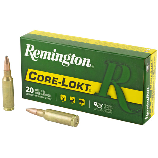 Remington Core-Lokt 300 Remington Short Action Ultra Mag 165 Grain Pointed Soft Point Ammunition - 20 Rounds