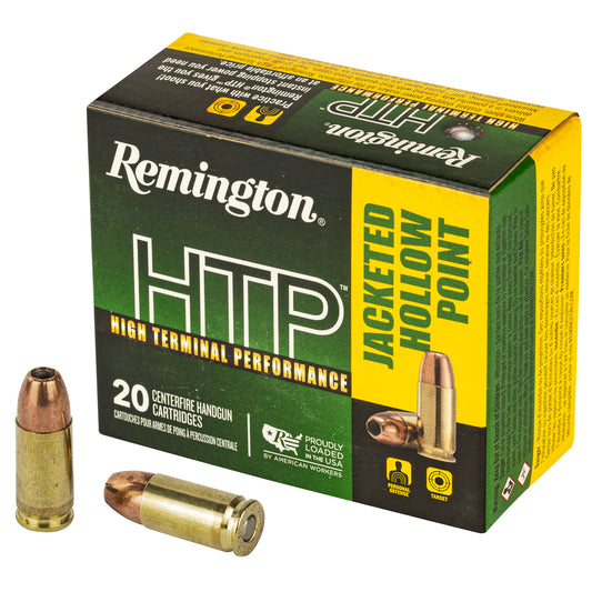 Remington High Terminal Performance 9mm 147-Grain Hollow Point Ammo (20 Rounds / Box, 500 Boxes per Case)