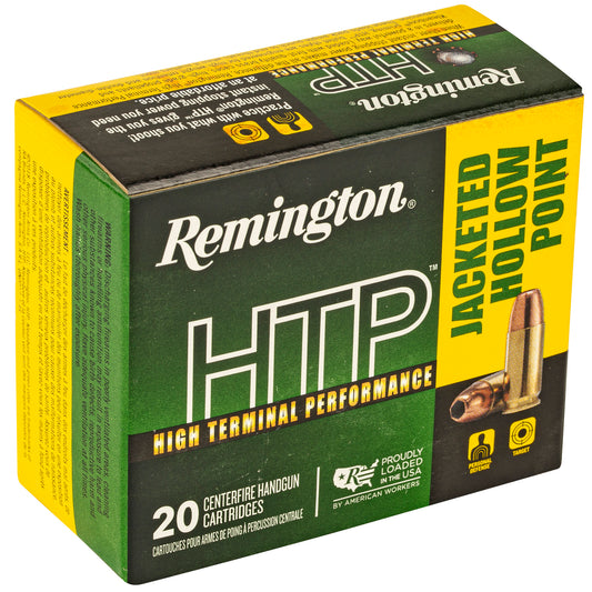 Remington High Terminal Performance 9mm 147-Grain Hollow Point Ammo (20 Rounds / Box, 500 Boxes per Case)