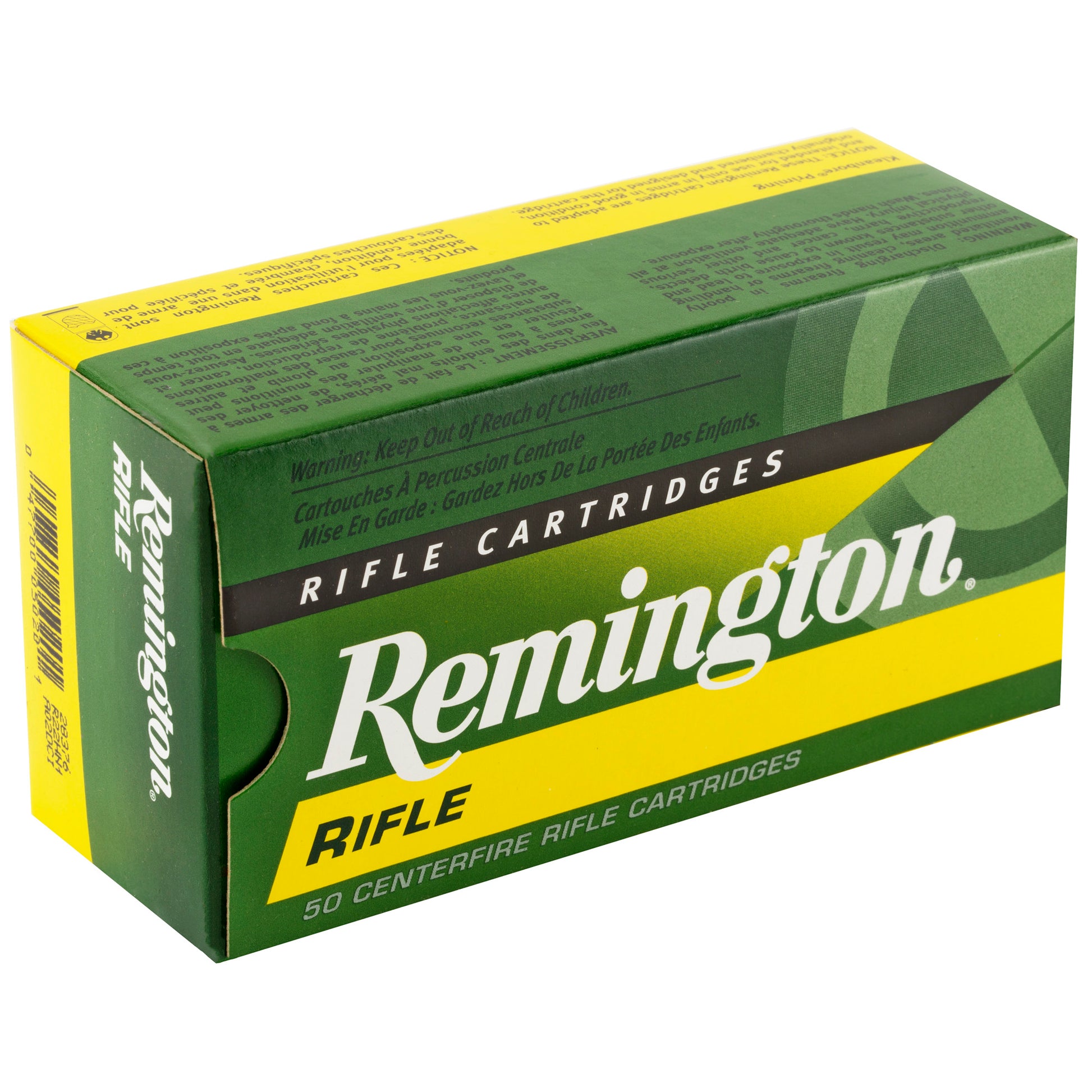 Remington 22 Hornet 45 Grain PSP Soft Point Ammunition - 50 Rounds per Box