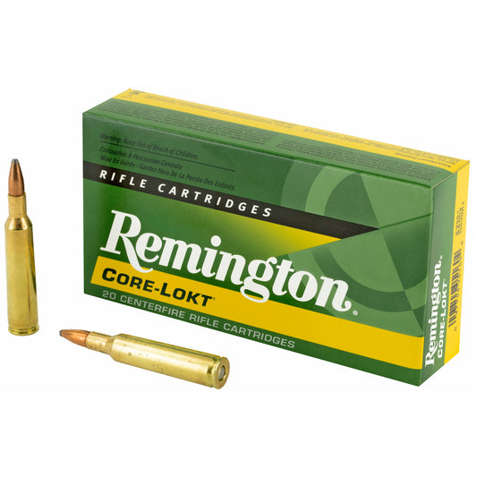 Remington Core-Lokt 6mm Remington 100-Grain Pointed Soft Point Ammo (20 Rounds)