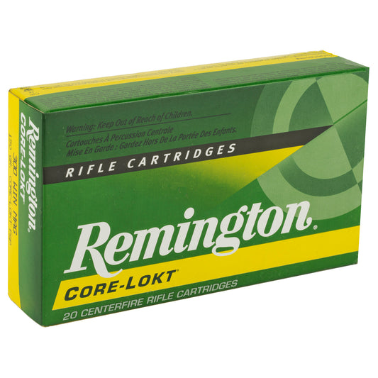 Remington Core-Lokt 300 Winchester Magnum 150 Grain Pointed Soft Point Ammunition (20 Rounds)