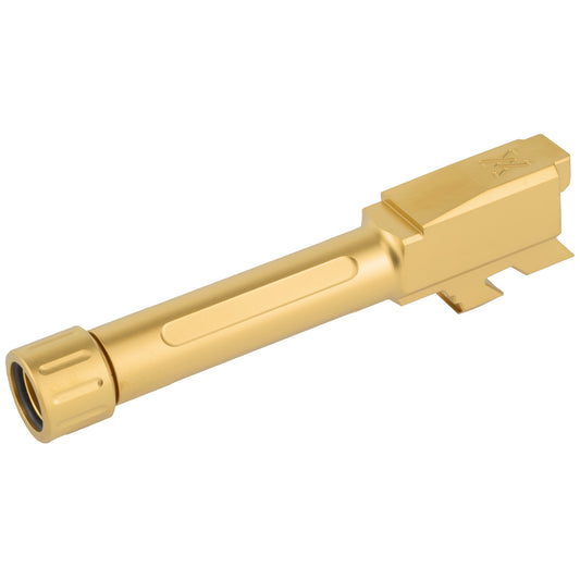 True Precision G43 Gold 9mm Drop-In Barrel - Enhanced Accuracy and Compatibility