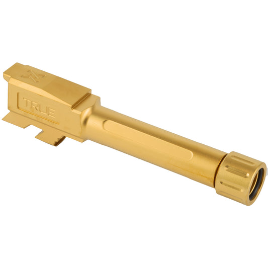 True Precision G43 Gold 9mm Drop-In Barrel - Enhanced Accuracy and Compatibility