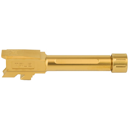 True Precision G43 Gold 9mm Drop-In Barrel - Enhanced Accuracy and Compatibility