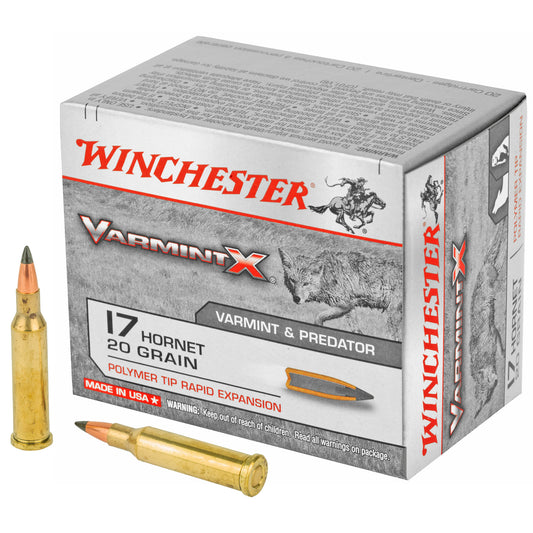 Winchester Ammunition Varmint X 17 Hornet 20 Grain Polymer Tip * 20 Rounds