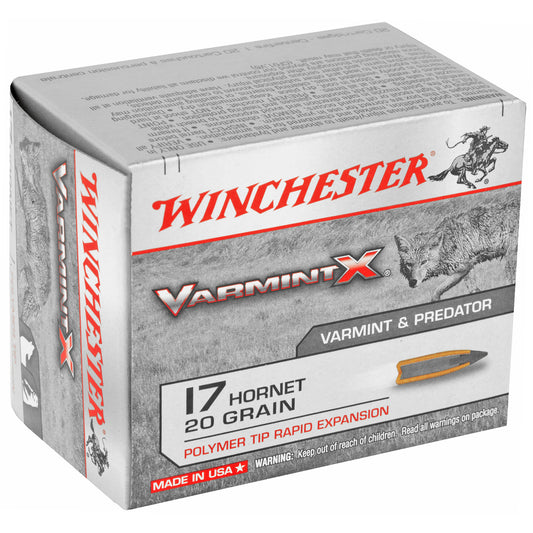 Winchester Ammunition Varmint X 17 Hornet 20 Grain Polymer Tip * 20 Rounds