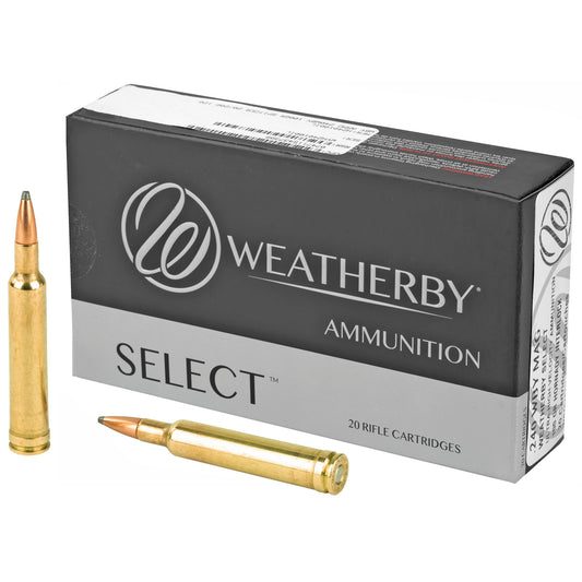 Weatherby 240 Weatherby Magnum 100 Grain InterLock Rifle Ammunition - Select Series, 20 Rounds Per Box