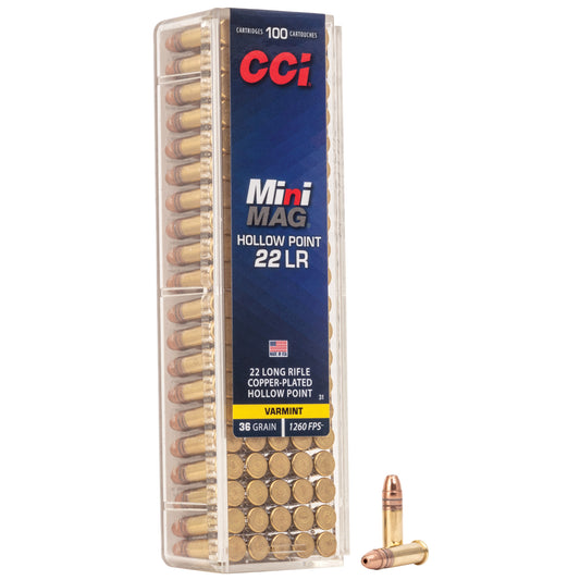 CCI MINI MAG 22LR HP PLSTC 100/5000 - Harbor Arsenal