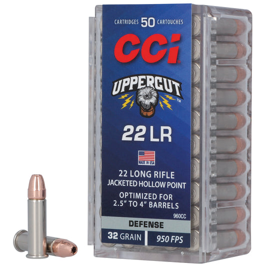 CCI UPPERCUT 22LR 32GR PLTD HP - Harbor Arsenal