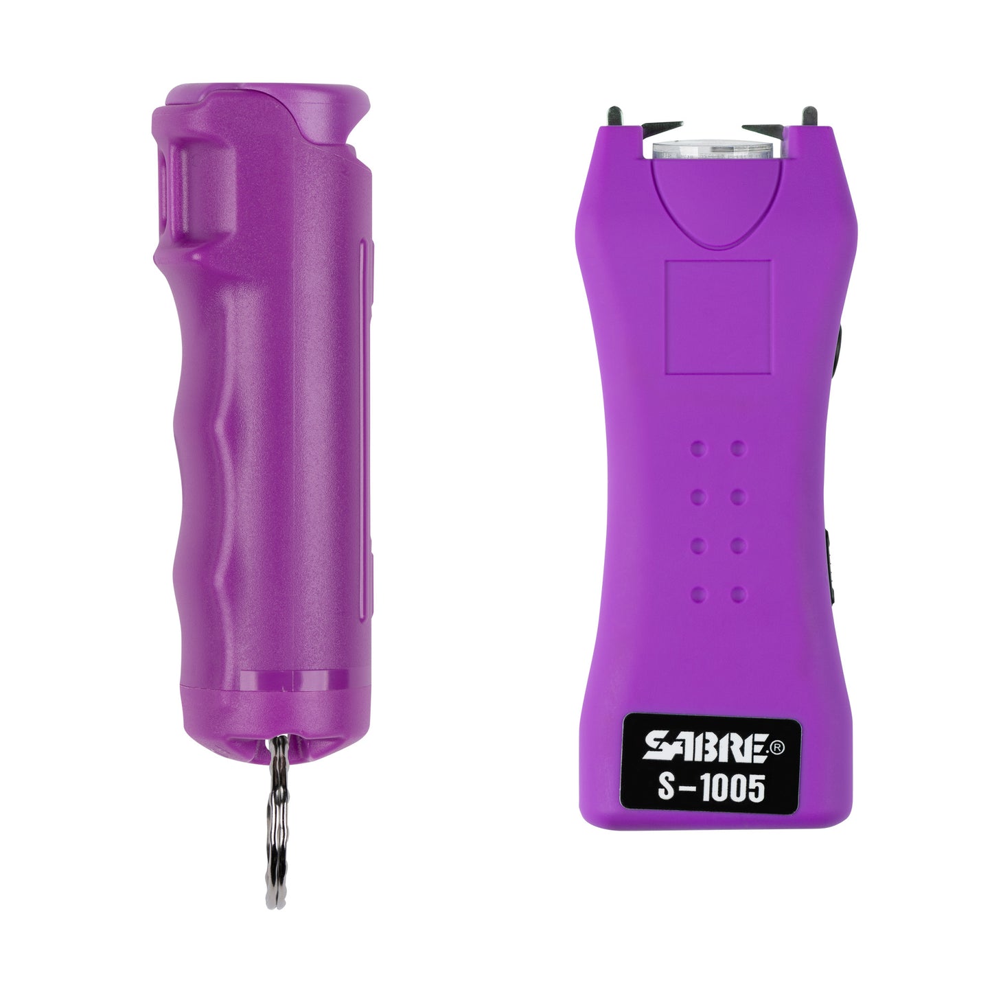 Sabre Pepper Spray and 2-in-1 Stun Gun Multi-Range Protection Pack Purple - Harbor Arsenal
