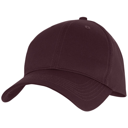 Rothco Supreme Solid Color Low Profile Cap Maroon Size One Size