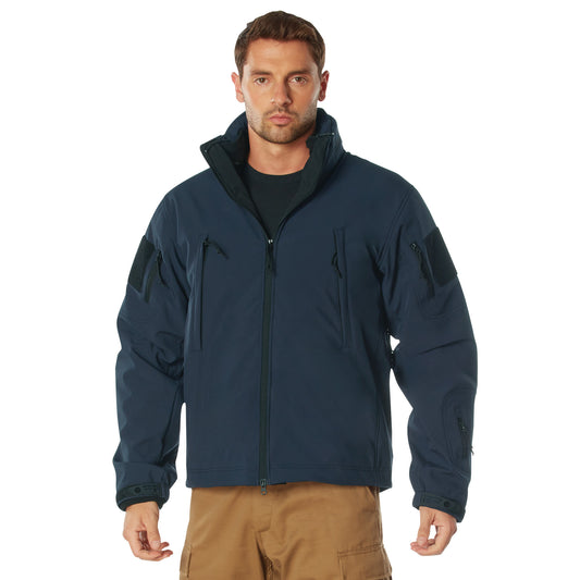 Rothco 3-in-1 Spec Ops Soft Shell Jacket Midnight Navy Blue Size 3XL