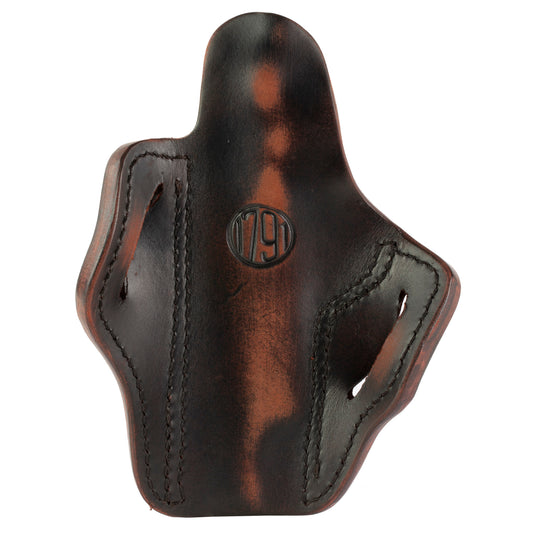 1791 Gunleather BHC Belt Holster for 1911 Pistols - Vintage Brown, Right Hand