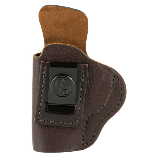 1791 Gunleather Fair Chase Deerskin IWB Holster for Left-Handed Users * Model FCD-4-BRW-L