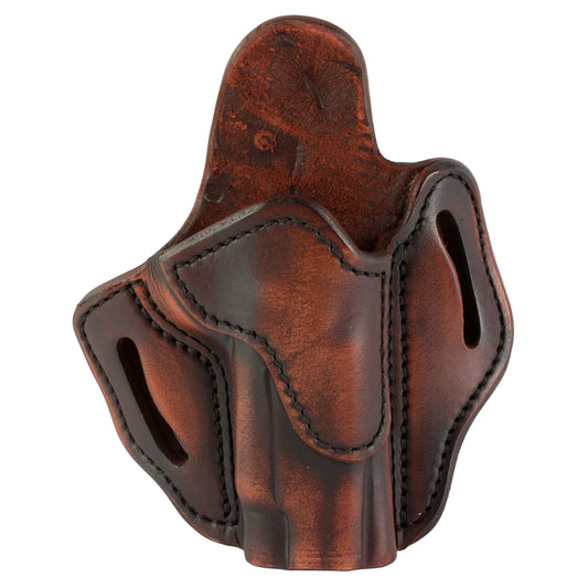 1791 Gunleather Optic Ready BH1s Vintage Brown Belt Holster for Commander & Officer 1911 Pistols