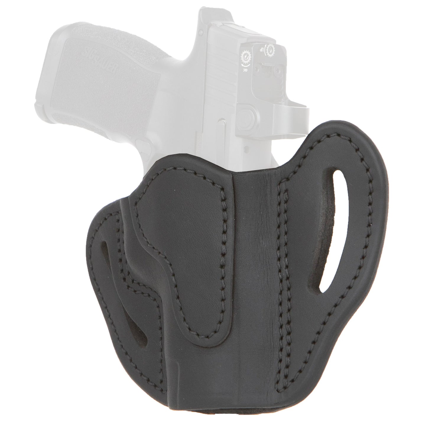 1791 Gunleather BHC Max Right Hand Leather Holster in Stealth Black