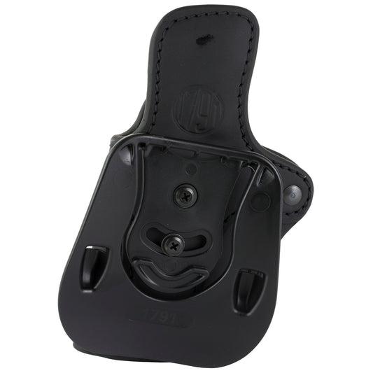 1791 Gunleather Optic Ready Paddle Holster Model PDH 2.3 for Right Hand in Stealth Black