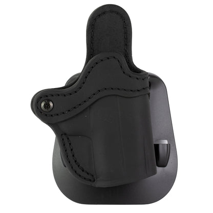 1791 Gunleather Optic Ready Paddle Holster Compact for Right Hand in Stealth Black