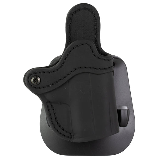 1791 Gunleather Optic Ready Paddle Holster Compact for Right Hand in Stealth Black