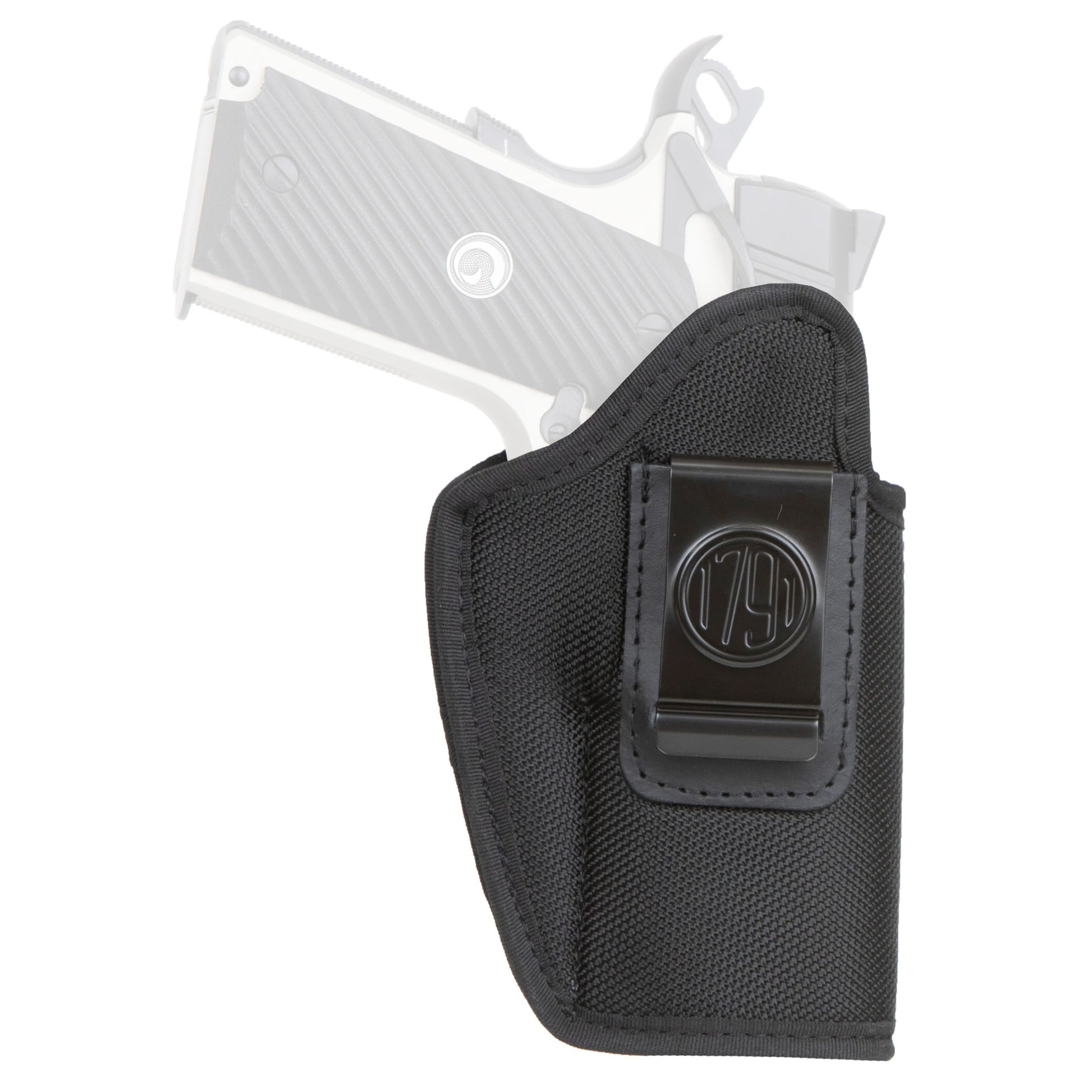 1791 Gunleather Premium Nylon Inside Waistband Holster for Right Hand in Black