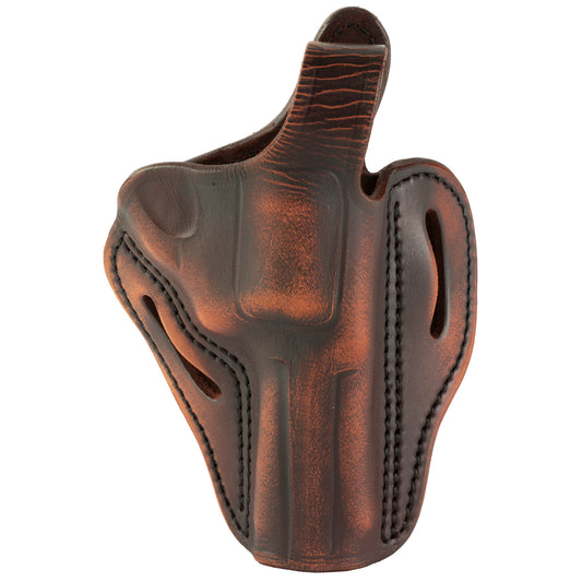 1791 Gunleather RVH2 K-Frame Revolver Belt Holster * Vintage Brown Leather for 3-4 Inch Barrels