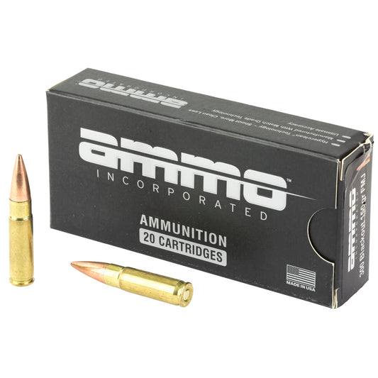 Ammo Inc .300 Blackout 150 Grain Full Metal Jacket Ammunition * Signature Series, 20 Rounds Per Box