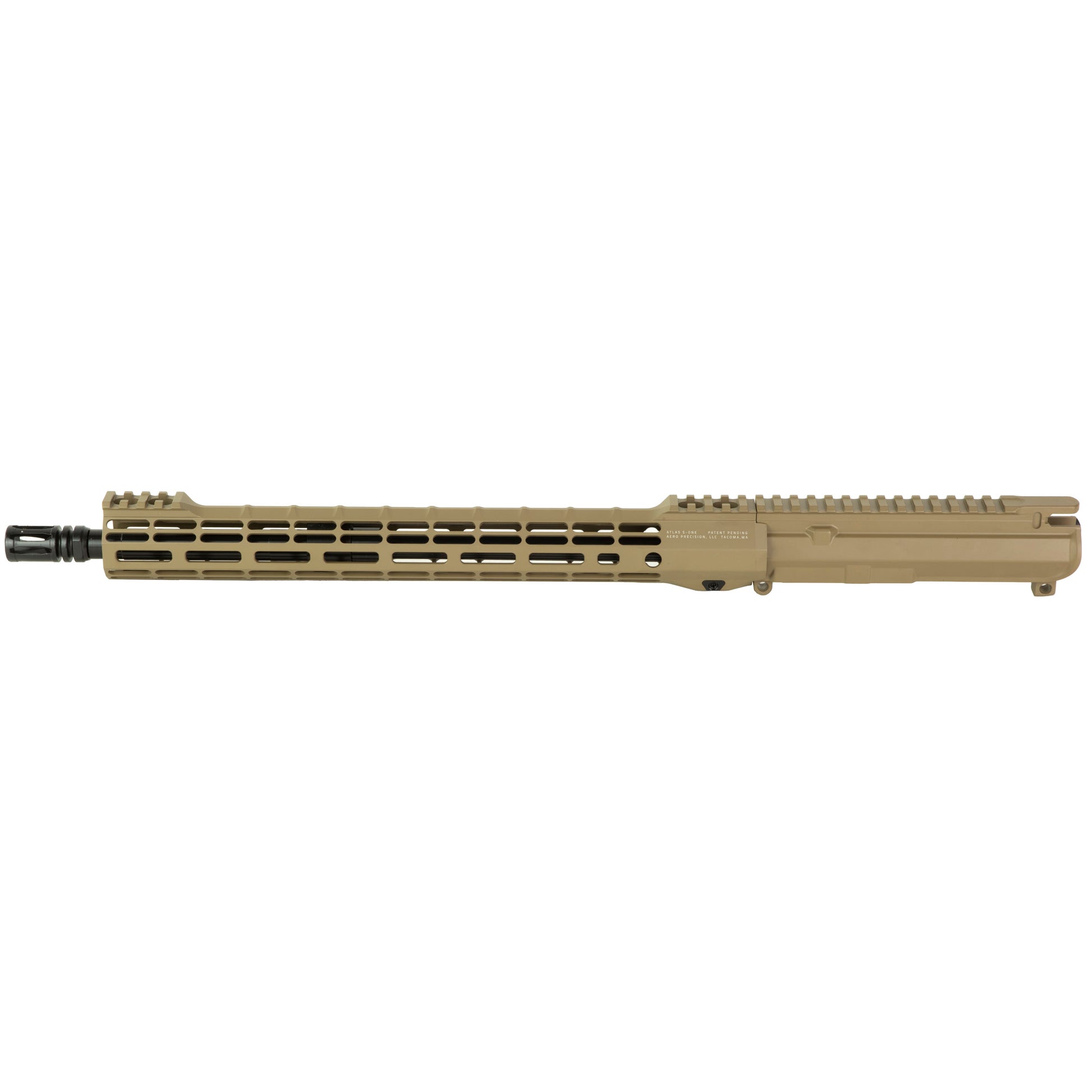 Aero Precision M4E1-T Upper Receiver with ATLAS S-ONE Handguard in Flat Dark Earth, 16-Inch 1:7 Barrel for 5.56 NATO