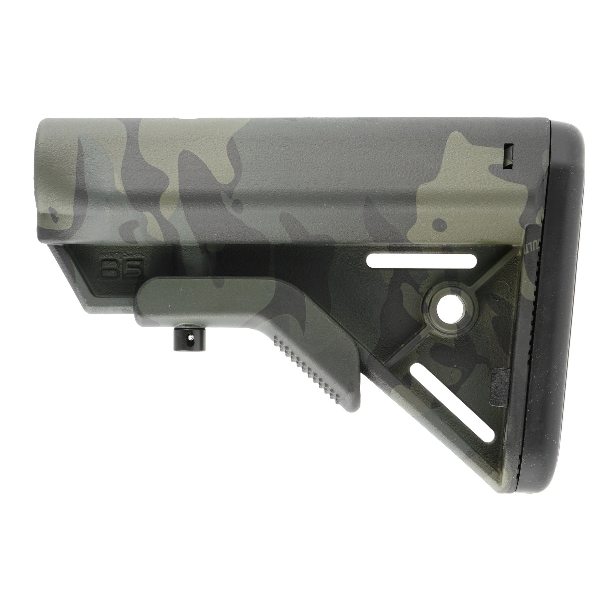 B5 Systems BRAVO Stock for AR-15/M4 * Mil-Spec, MultiCam Black