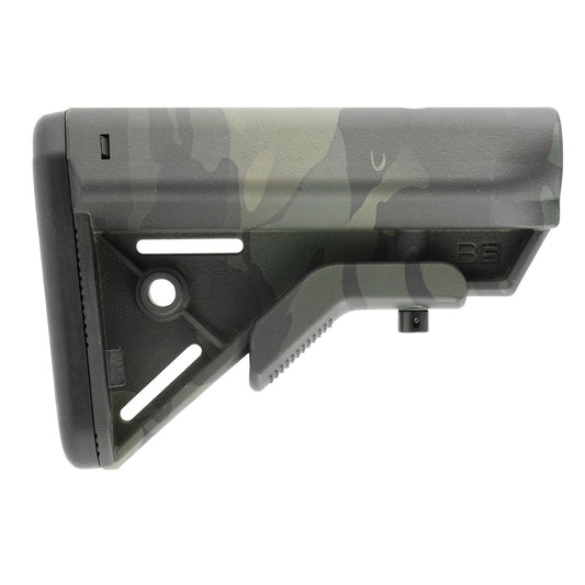 B5 Systems BRAVO Stock for AR-15/M4 * Mil-Spec, MultiCam Black
