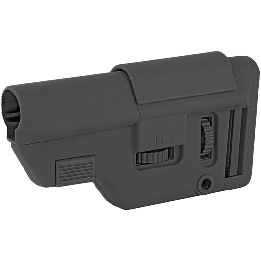 B5 Systems Collapsible Precision Stock Short for Milspec Carbine Receivers - Black
