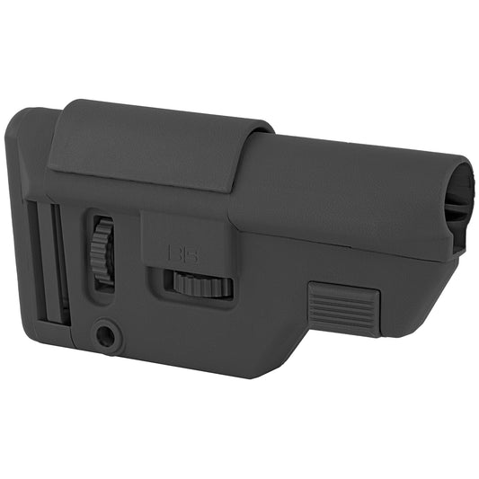 B5 Systems Collapsible Precision Stock Short for Milspec Carbine Receivers - Black