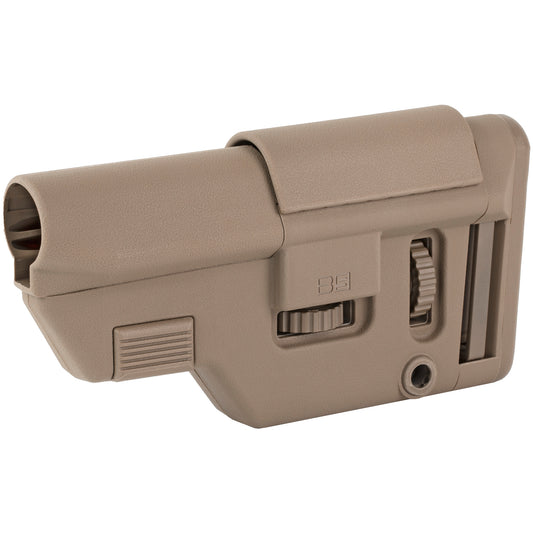 B5 Systems Collapsible Precision Stock Short FDE * Adjustable Milspec Carbine Stock for AR-15 and M4 Rifles