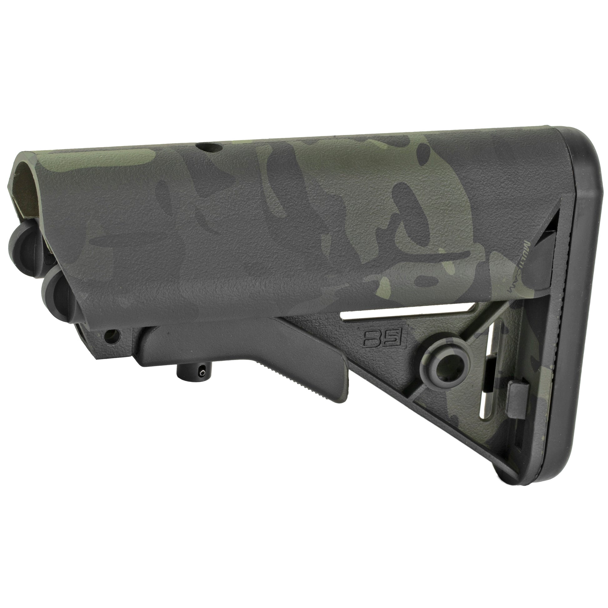 B5 Systems SOPMOD Stock for AR-15 - Mil-Spec, MultiCam Black