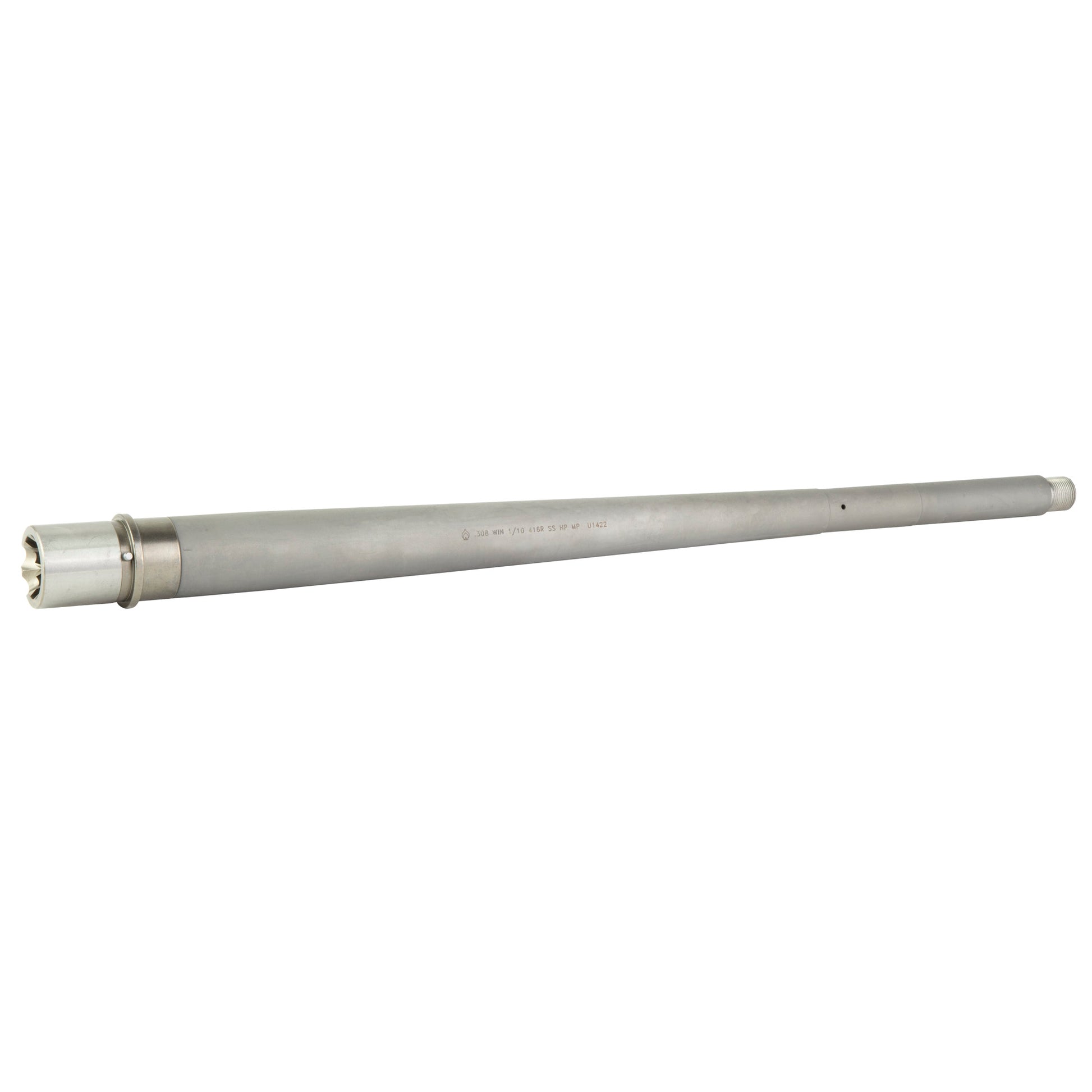 Ballistic Advantage Premium Series 18-Inch 308 Winchester Rifle Barrel - DPMS Style, Silver Finish