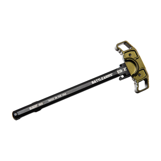 Battle Arms Development BAD RACK Ambidextrous Charging Handle in Olive Drab Green