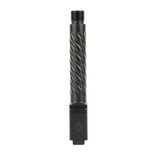 Ballistic Advantage Premium Series 4.5-inch 9mm Threaded Pistol Barrel for Glock 19 - Black