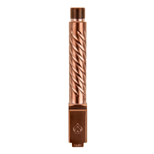 Ballistic Advantage Premium Series 4.5-inch 9mm Threaded Pistol Barrel - Copper Finish